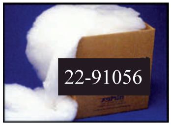 100% siliconized polyester loose fiber