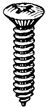 Oval Head Tapping Screw
