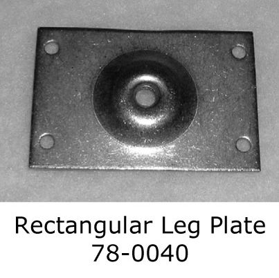 Rectangular Leg Plate