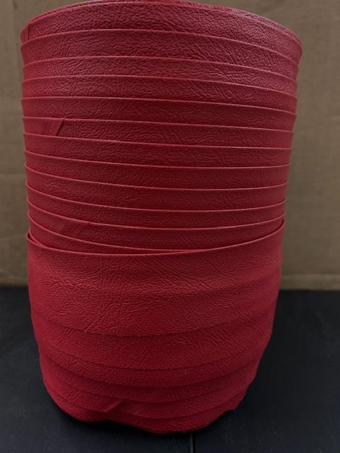 Red Dark Red Antique Red car carpet edge binding in quality vinyl edging sew on