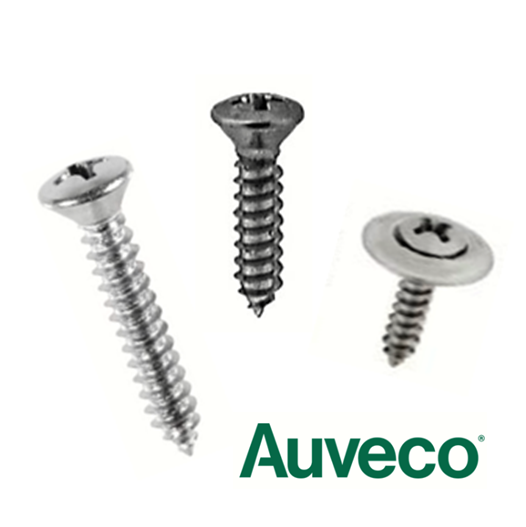Auveco oval head tapping screws