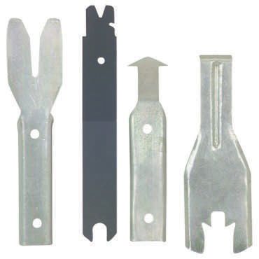 thumbnail interactive-video image 1 of 4-Piece Auto Trim Removal Tool Kit - Car Panel & Door Clip Pry Tool Set By SHENKENUO 1 of 2